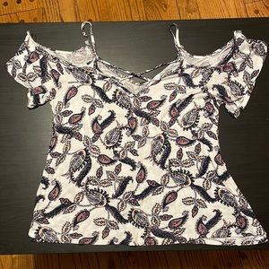 Charlotte Russe off the shoulder top